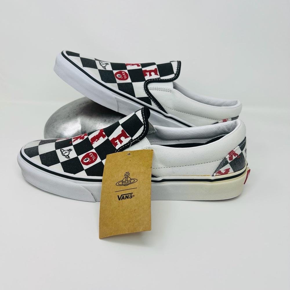 Vans x Vivienne Westwood Anglomania Classic Slip-on Sneakers - Picture 13 of 13